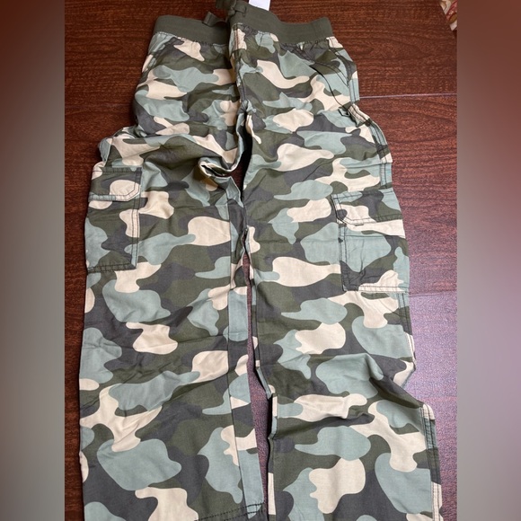 NWT boys 12 pull on camouflage pants pockets camo gymboree vintage boys cargo - Picture 1 of 5